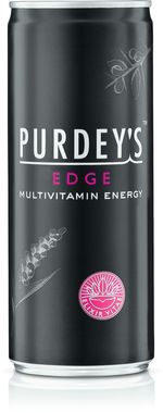 Purdey's Refocus Dark Fruits, Can 250 ml x 12